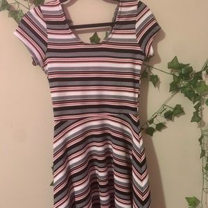 Patterned dress for girls